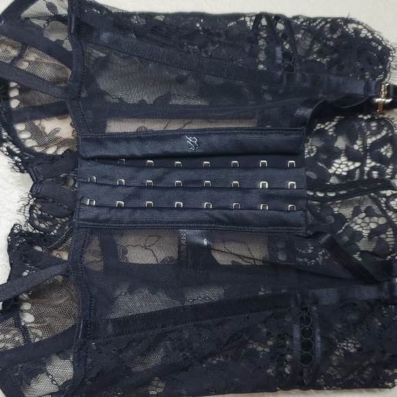 Honey Birdette Black Molly Corset - Picture 5 of 7